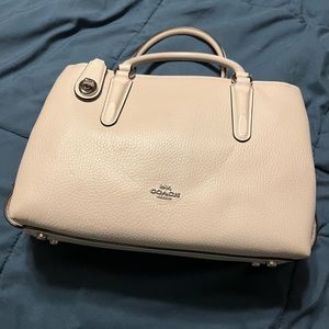 Coach Cream Colored Handbag